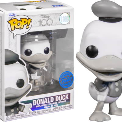 Figura Funko Pop de Donald Duck em vinil com caixa