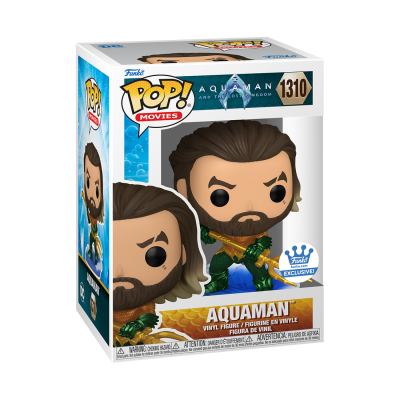 Figura Funko Pop! Aquaman and The Lost Kingdom 1310 em caixa