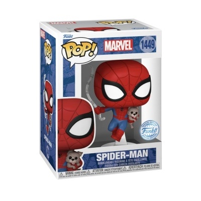 Figura Funko Pop! Spider-Man Marvel na caixa