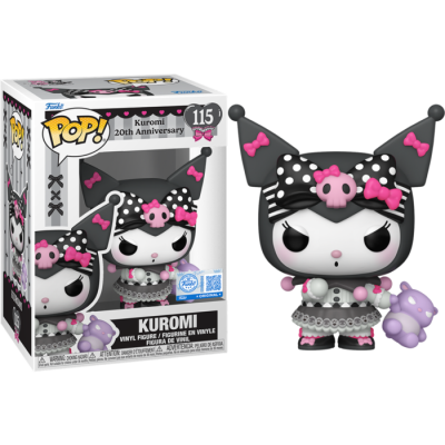 Boneco Kuromi Pop! 20th Anniversary com caixa