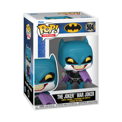 Funko Pop! Heroes War Joker número 504 em caixa