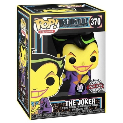 Figura de vinil The Joker da série Batman em embalagem transparente