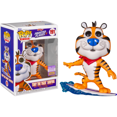 Figura Funko Pop! Tony the Tiger Surfing com caixa original