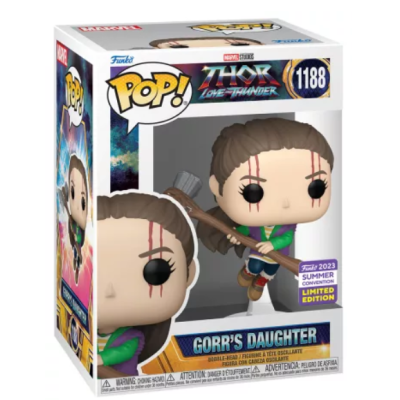 Figura Funko Pop! Gorr's Daughter Thor Love and Thunder em caixa