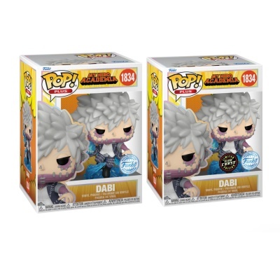 Funko Pop! Plus figura colecionável Dabi My Hero Academia em embalagem
