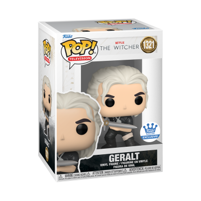 Figura Funko Pop Geralt de Rívia da série The Witcher