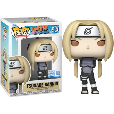 Figura Funko Pop! de Tsunade Sannin de Naruto Shippuden com embalagem