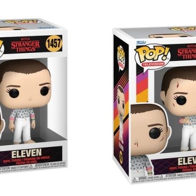 Figura POP! de vinil Eleven de Stranger Things em caixa colorida