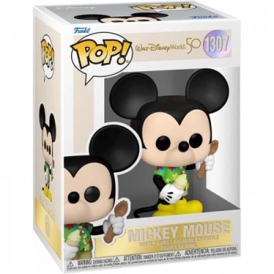 Funko Pop Mickey Mouse Disney World 50 edição limitada na embalagem