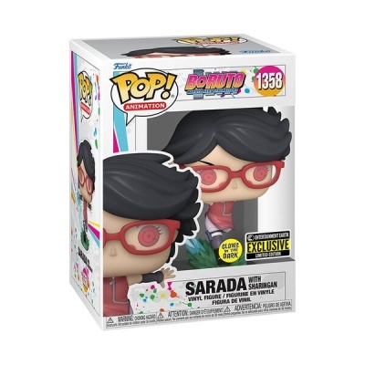 Boneco Funko Pop Sarada Boruto nº1358 com embalagem