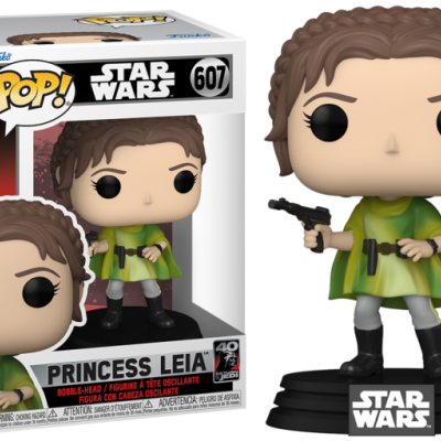 Boneco Funko Pop! Star Wars Princess Leia número 607