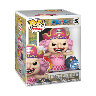 Brinquedo POP! Animation Big Mom from One Piece em embalagem de caixa