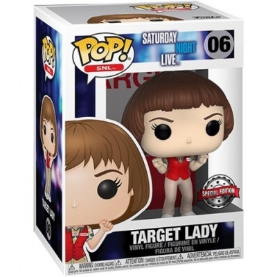 Figura de vinil Target Lady Pop! SNL em caixa