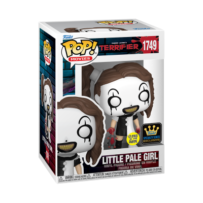 Figura Funko Pop! Little Pale Girl do filme Terrifier em caixa