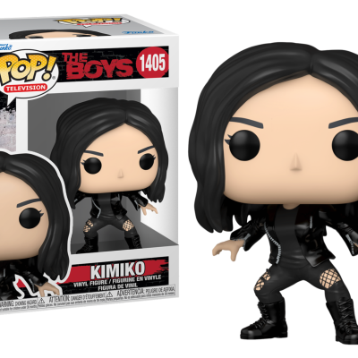 Figura de vinil Pop! Television da Kimiko da série The Boys em caixa.