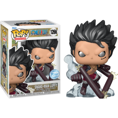 Figura Funko Pop! Animation 'Snake-Man Luffy' de One Piece com caixa