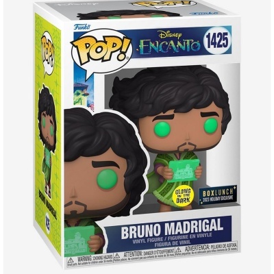 Figura de vinil Funko Pop! Disney Encanto Bruno Madrigal na caixa
