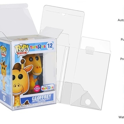 Embalagem transparente para figura Funko Pop! Geoffrey Toys R Us
