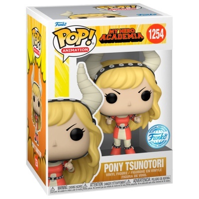 Figura Funko Pop Pony Tsunotori My Hero Academia na embalagem