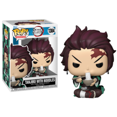 Funko Pop! Tanjiro com noodles de Demon Slayer