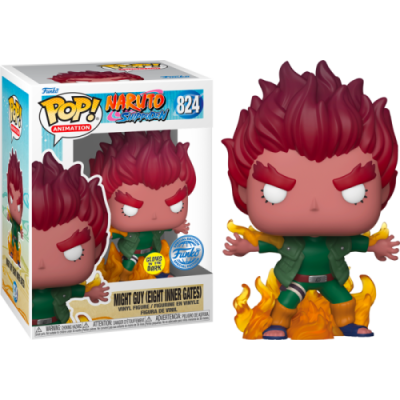 Figura vinilica Funko Pop! Might Guy Eight Inner Gates Naruto Shippuden