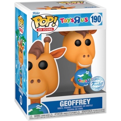 Boneco de vinil Geoffrey Funko Pop! Ad Icons Toys R Us na embalagem