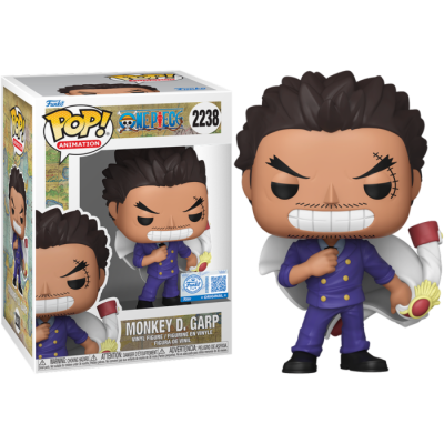 Figura Funko Pop! Monkey D. Garp da série One Piece em embalagem