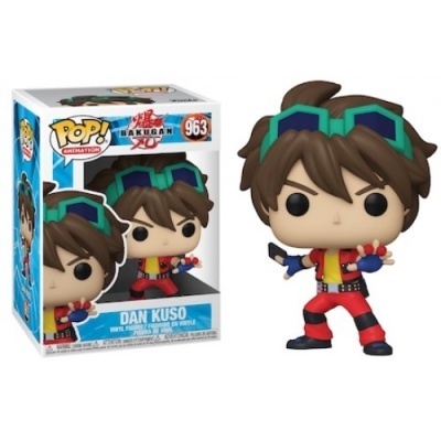 Figura Funko Pop Dan Kuso da série Bakugan com caixa original
