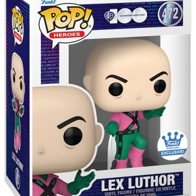 Figura Funko Pop! do Lex Luthor na caixa