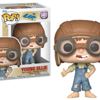 Funko Pop! Young Ellie com capacete de aviador e óculos grandes