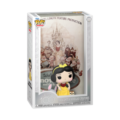 Funko Pop Branca de Neve e Criaturas da Floresta na caixa