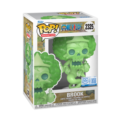 Figura Funko Pop! Brook verde fosforescente na caixa original
