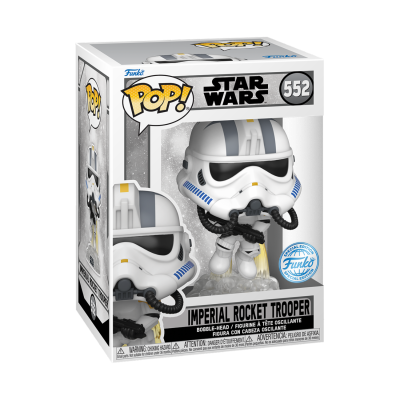 Funko Pop! Star Wars Imperial Rocket Trooper na caixa