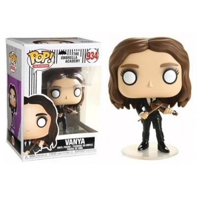 Funko Pop! Vanya da Umbrella Academy com violino e caixa