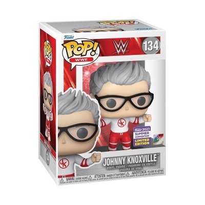 Funko Pop Johnny Knoxville WWE na caixa