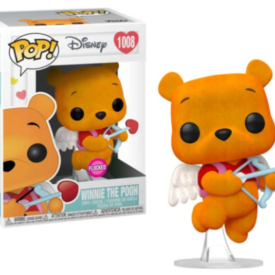 Figura Funko Pop! Disney Winnie the Pooh cupido com arco e flecha e caixa original.