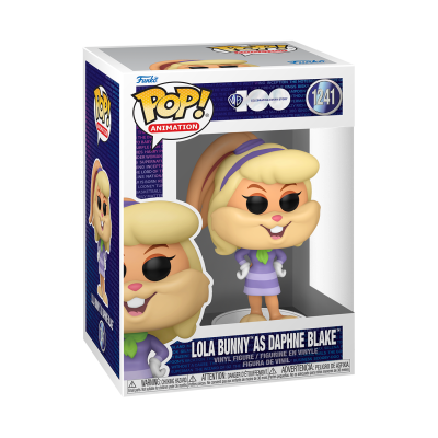 Figura Funko Pop! da Lola Bunny como Daphne Blake na caixa