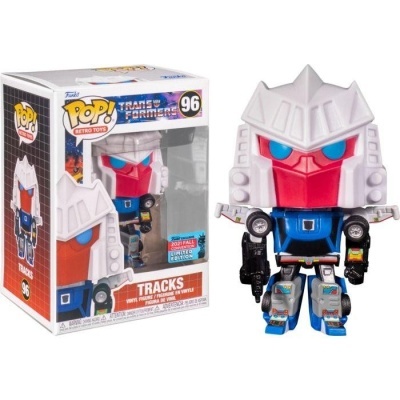 Figura Funko Pop! Transformers Tracks com caixa