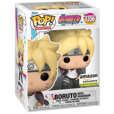 Funko Pop! de Boruto com Rasengan na caixa, edição exclusiva Amazon
