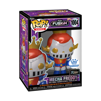 Figura colecionável Funko Pop! Mecha Freddy em caixa