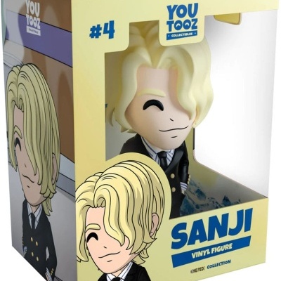 Boneco de vinil Sanji em embalagem YouTooz