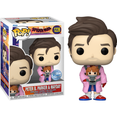 Figura Funko Pop! Peter B. Parker & Mayday da coleção Spider-Man