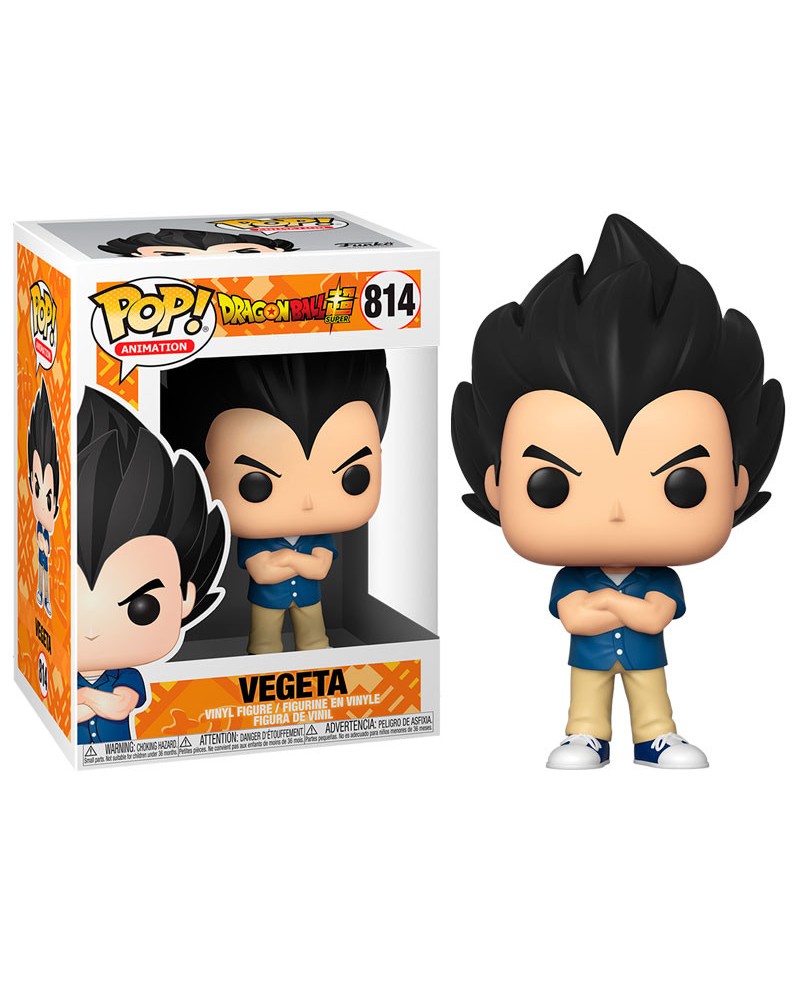 Funko Pop Vegeta de Dragon Ball Super com caixa
