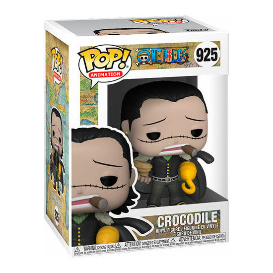 Figura Funko Pop de vinil Crocodile de One Piece na caixa número 925