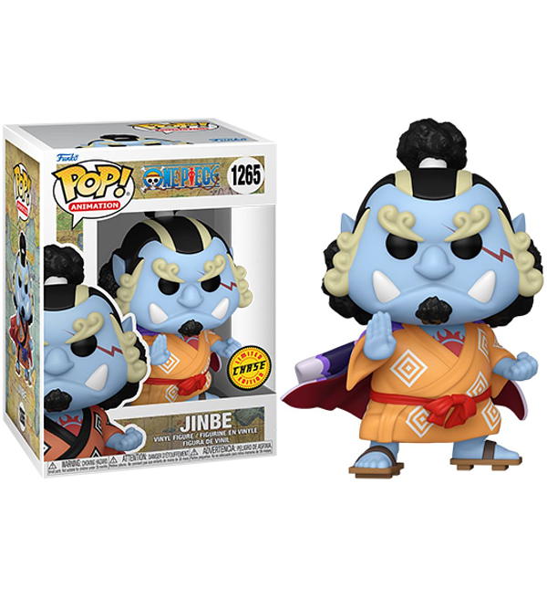 Figura Funko Pop Jinbe de One Piece com caixa