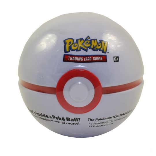 Caixa em forma de Poké Ball para o Pokémon Trading Card Game
