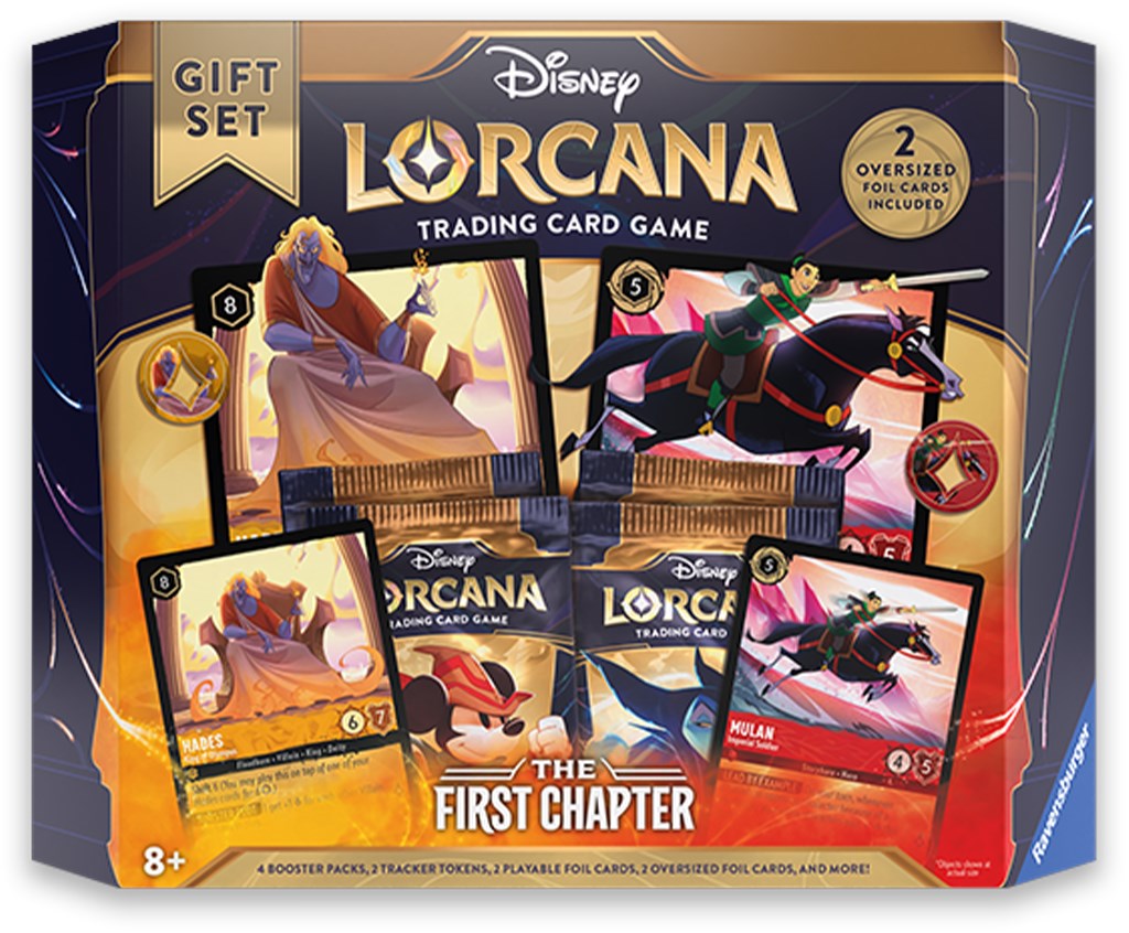 Conjunto de oferta Disney Lorcana The First Chapter jogo de cartas colecionáveis