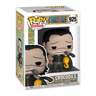 Figura Funko Pop de vinil Crocodile de One Piece na caixa número 925