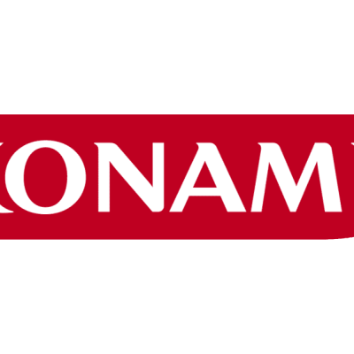 Logótipo da KONAMI em fundo branco