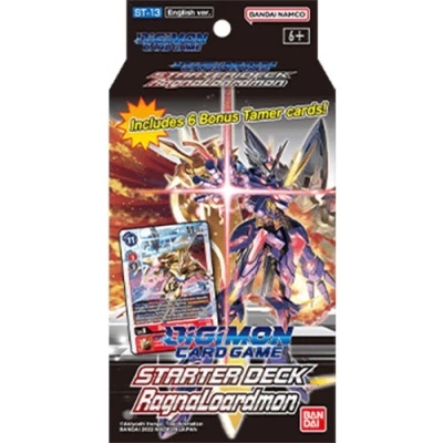 Embalagem do jogo Digimon Card Game Starter Deck Ragnaloardmon